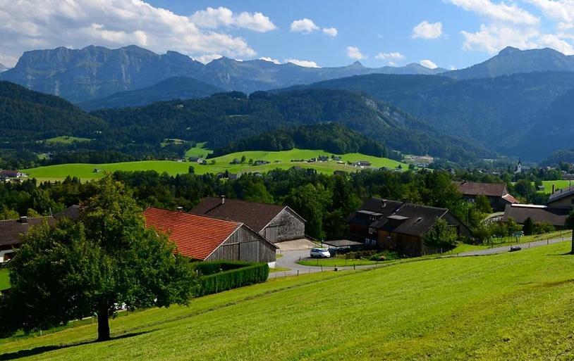 Villa Bio Ferienbauernhof Greber Schwarzenberg im Bregenzerwald Exterior foto