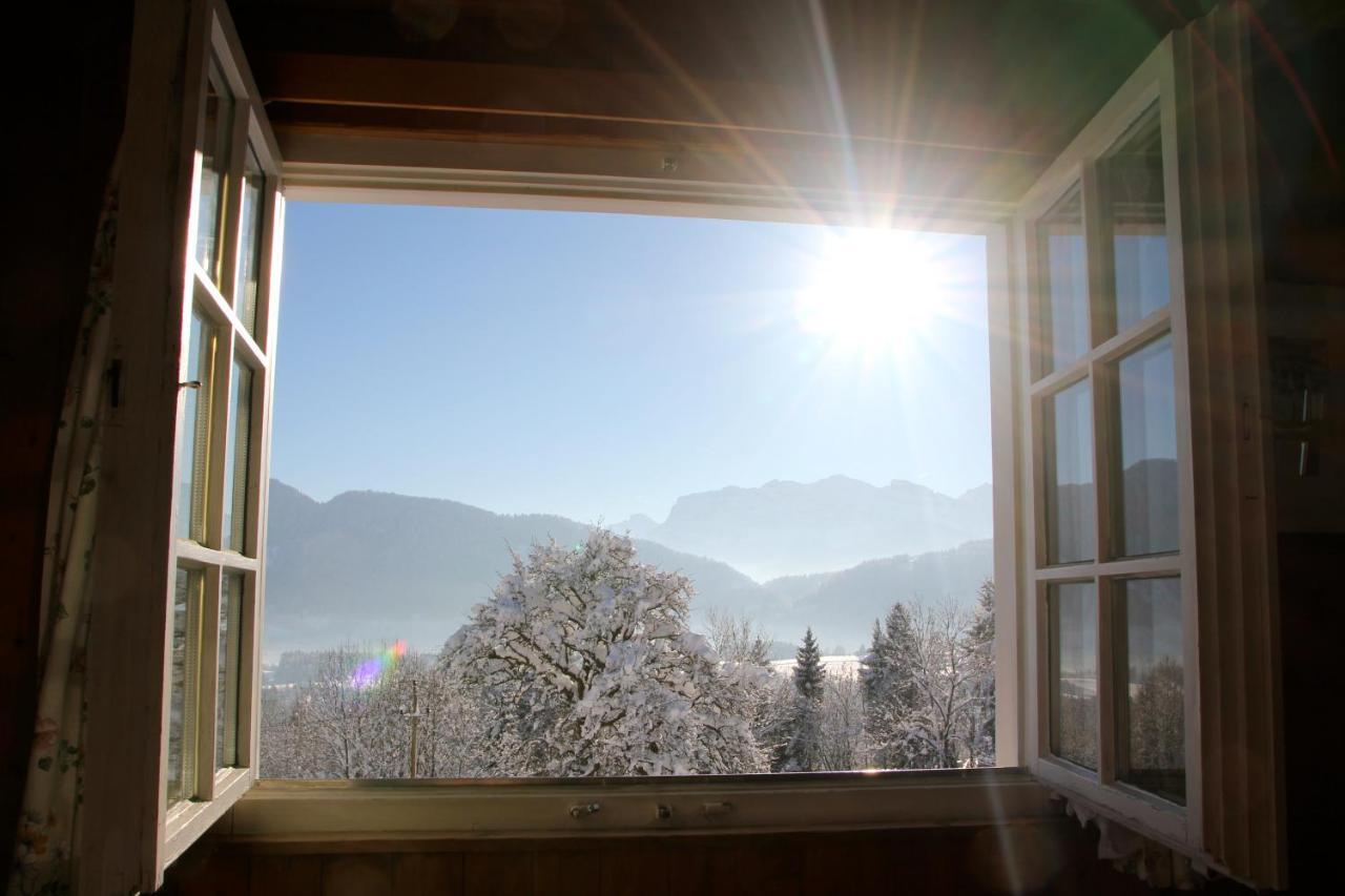 Villa Bio Ferienbauernhof Greber Schwarzenberg im Bregenzerwald Exterior foto